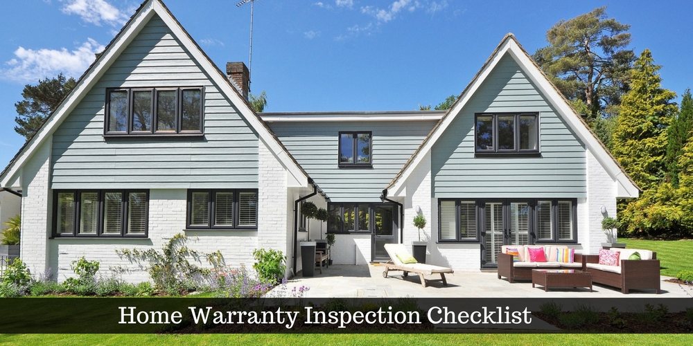 Home Warranty Inspection Checklist